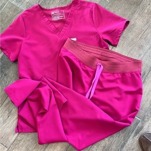 Womens Figs Scrub set